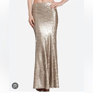 Anthropologie Line & Dot sequin skirt